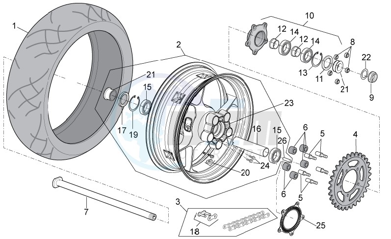 Rear Wheel image