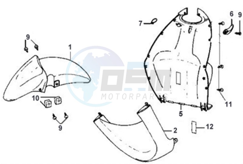 FR PLATE / FRONT FENDER image