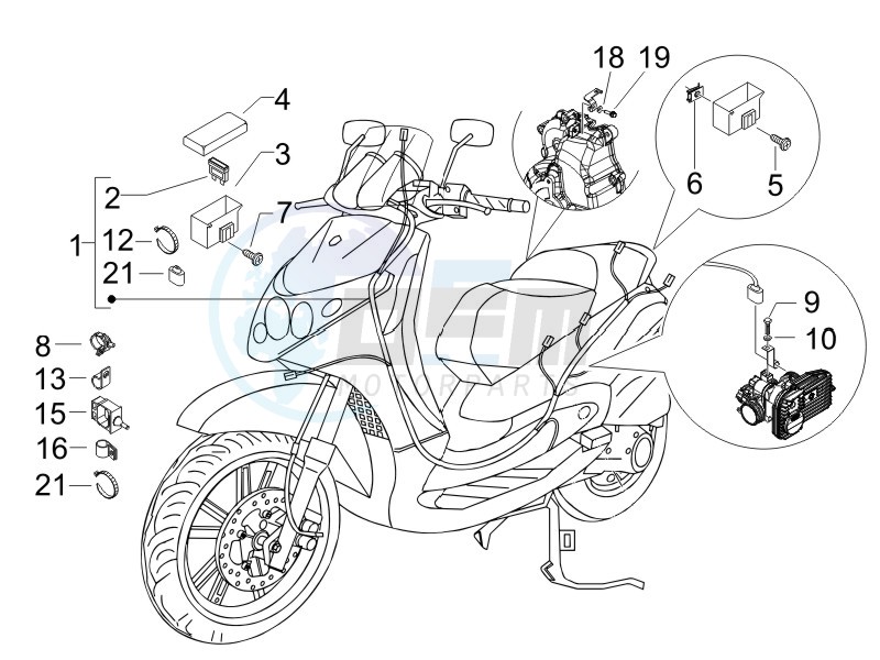 Main cable harness blueprint