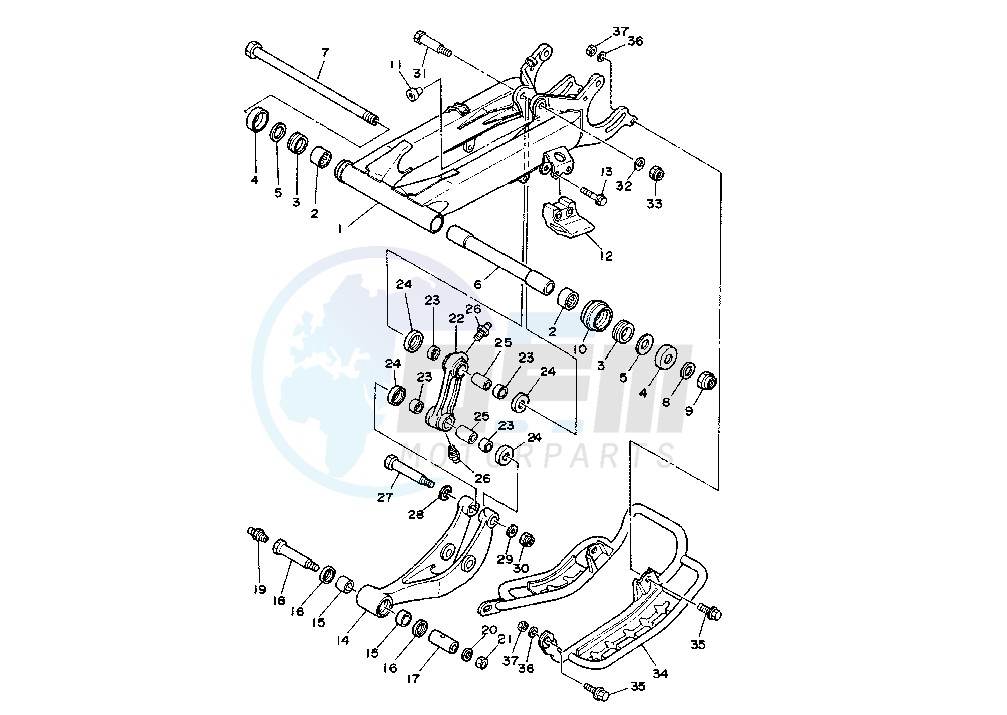 REAR ARM blueprint