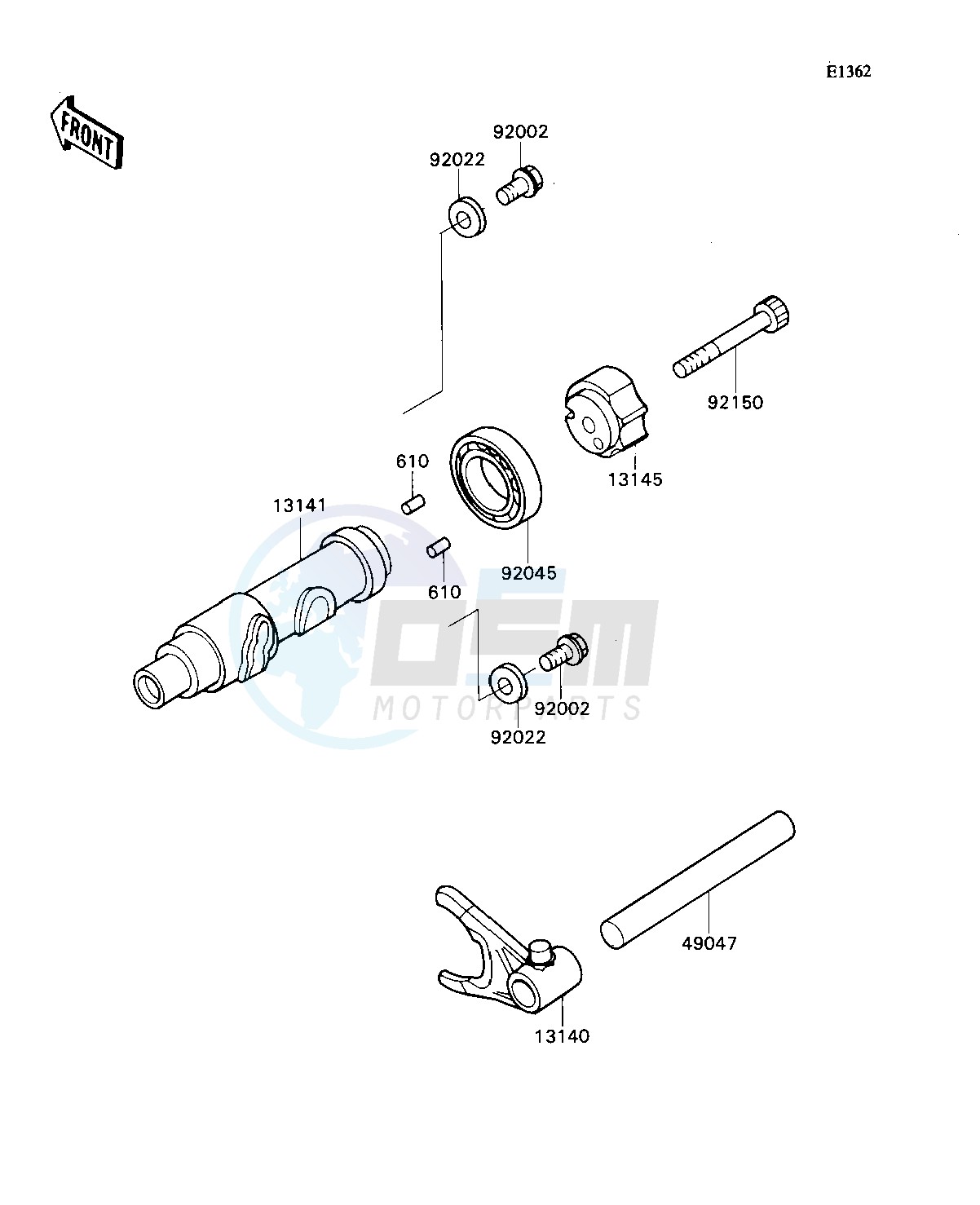 CHANGE DRUM_SHIFT FORK image