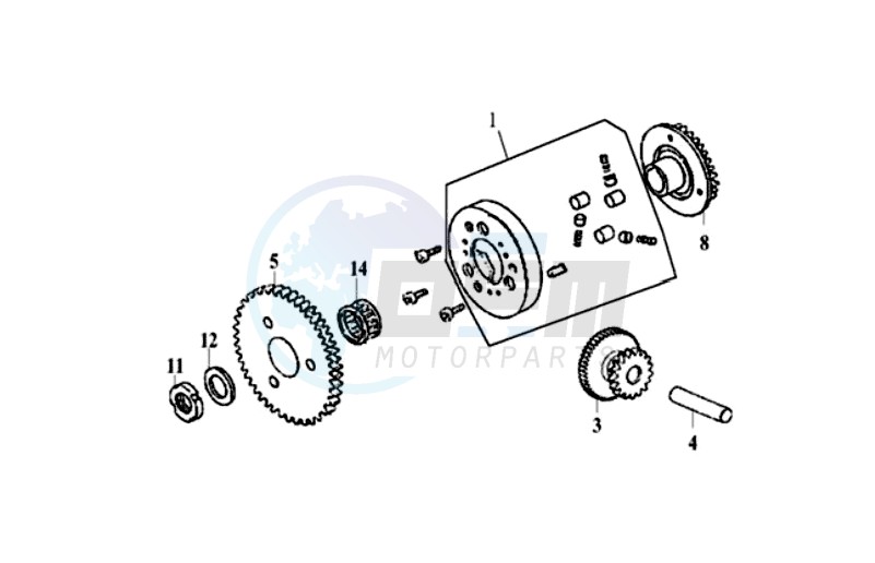 START  CLUTCH OUTER ASSY image
