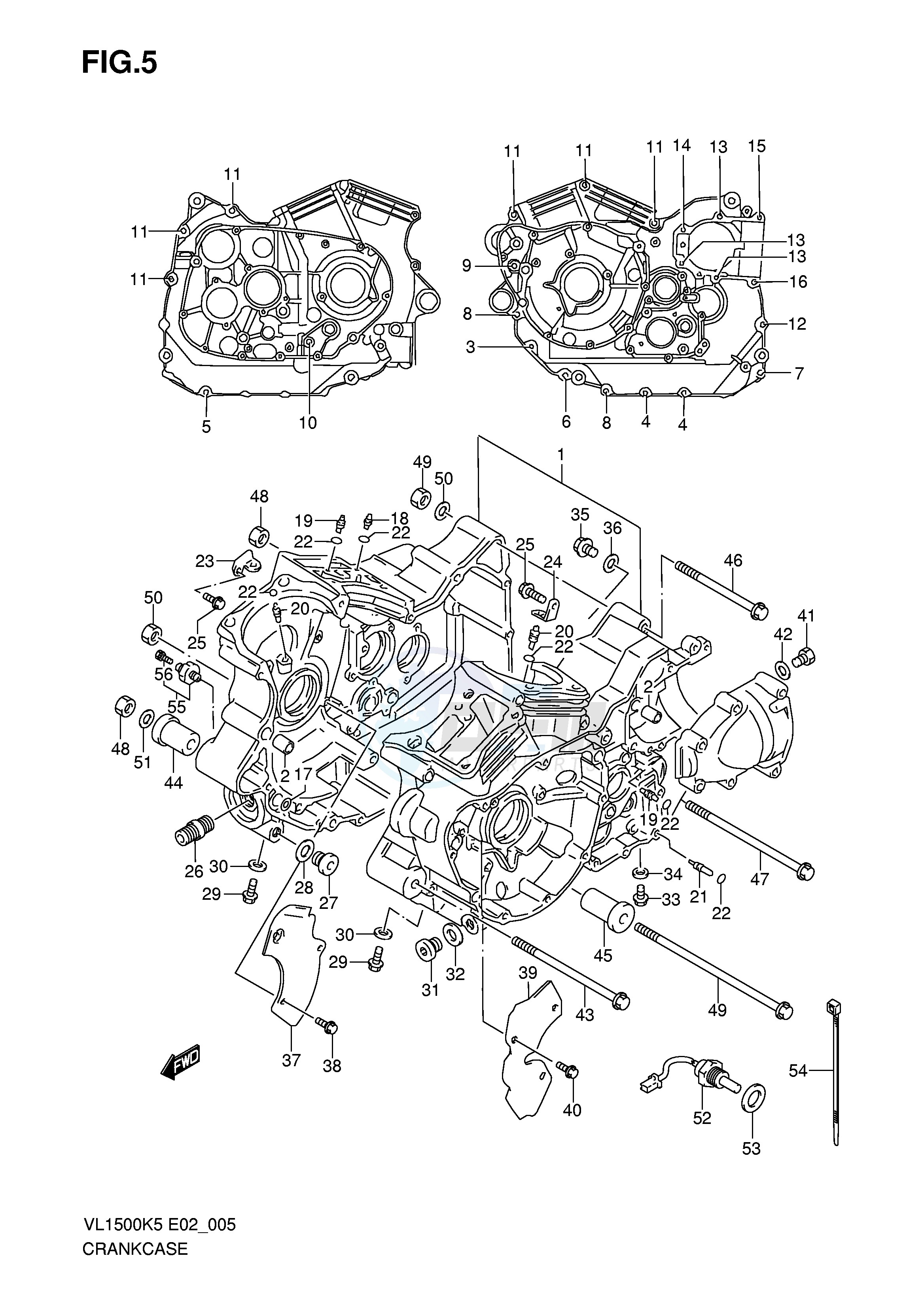 CRANKCASE blueprint