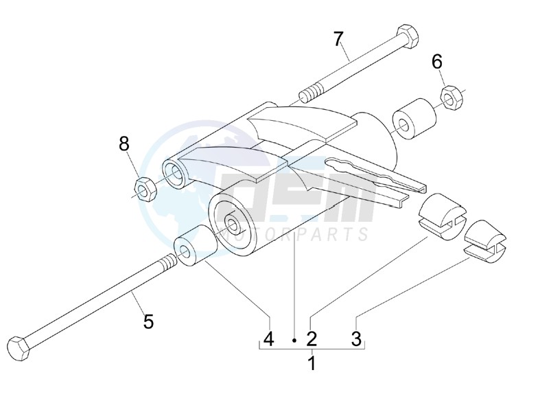 Swinging arm blueprint