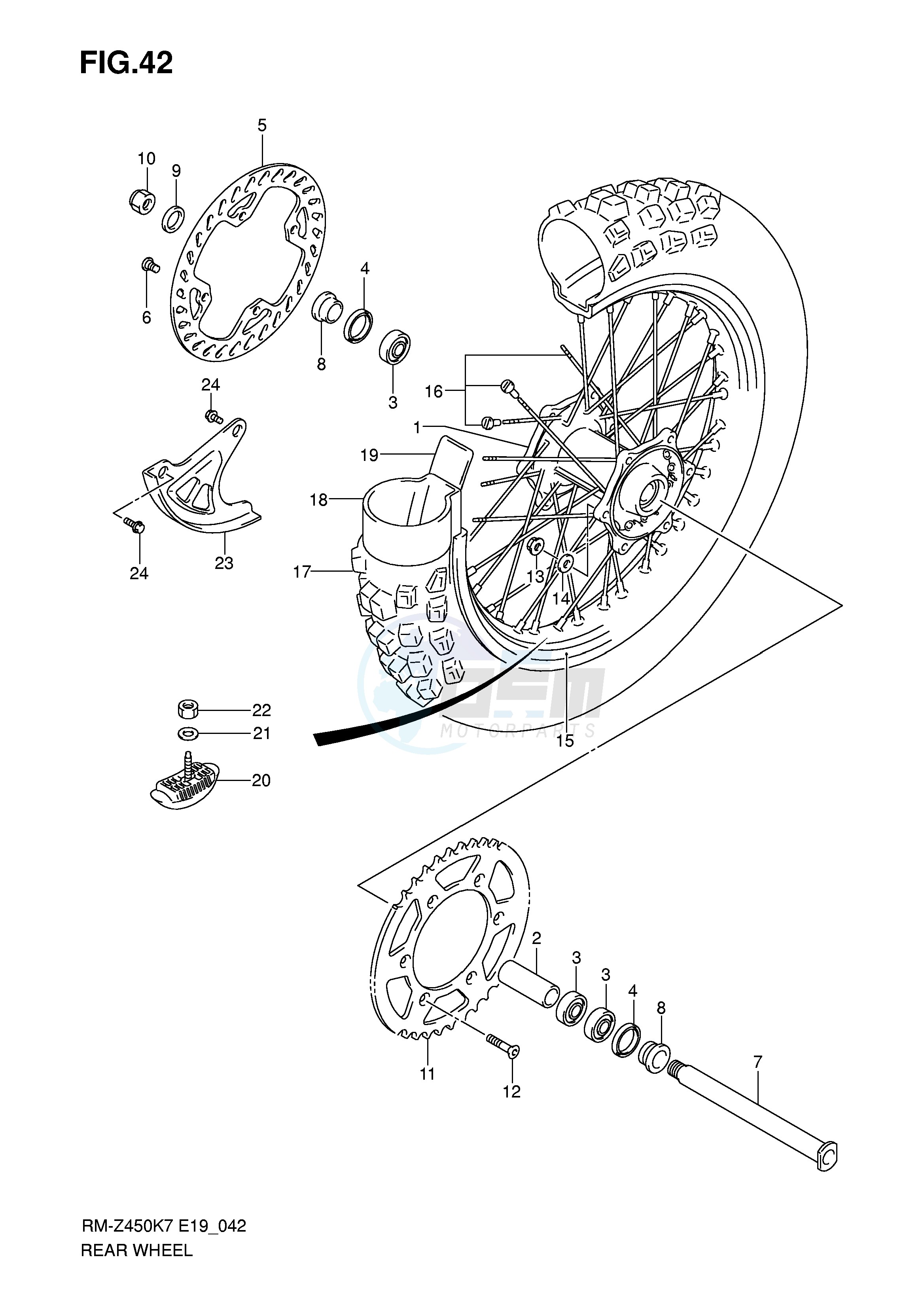 REAR WHEEL image