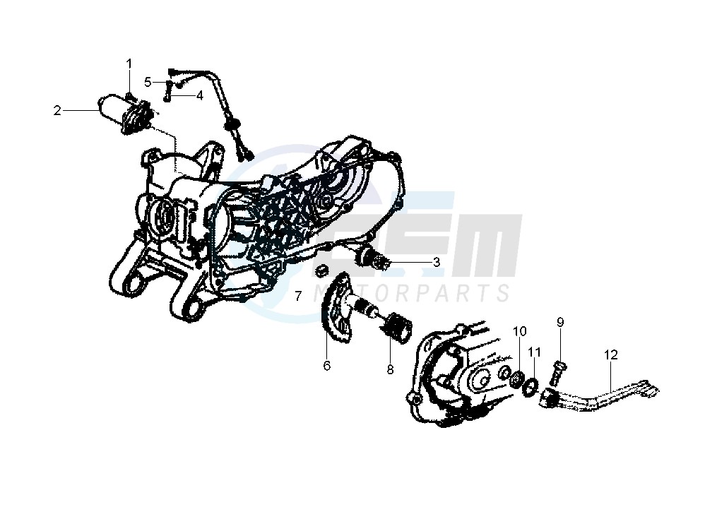 Starting motor image