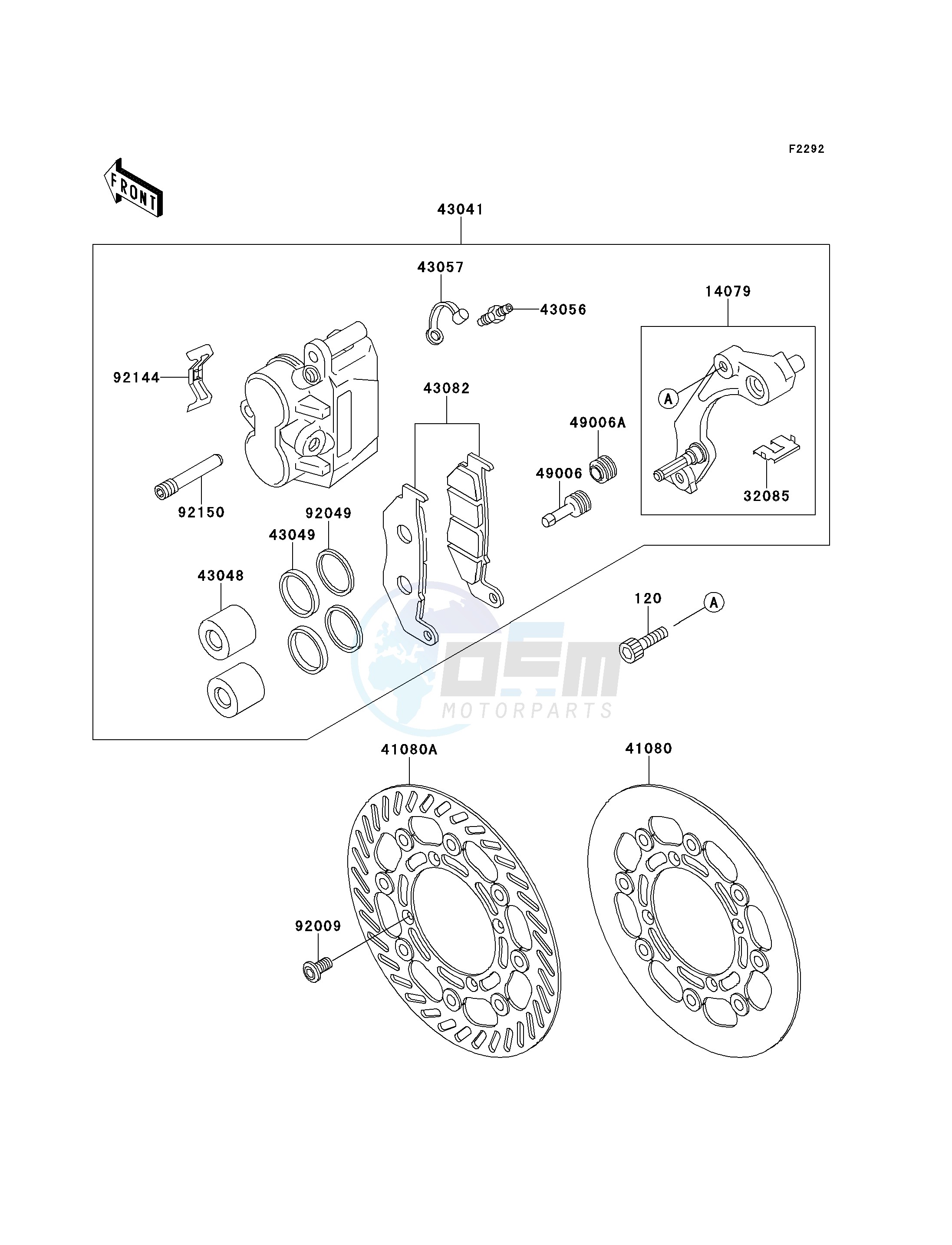 FRONT BRAKE image