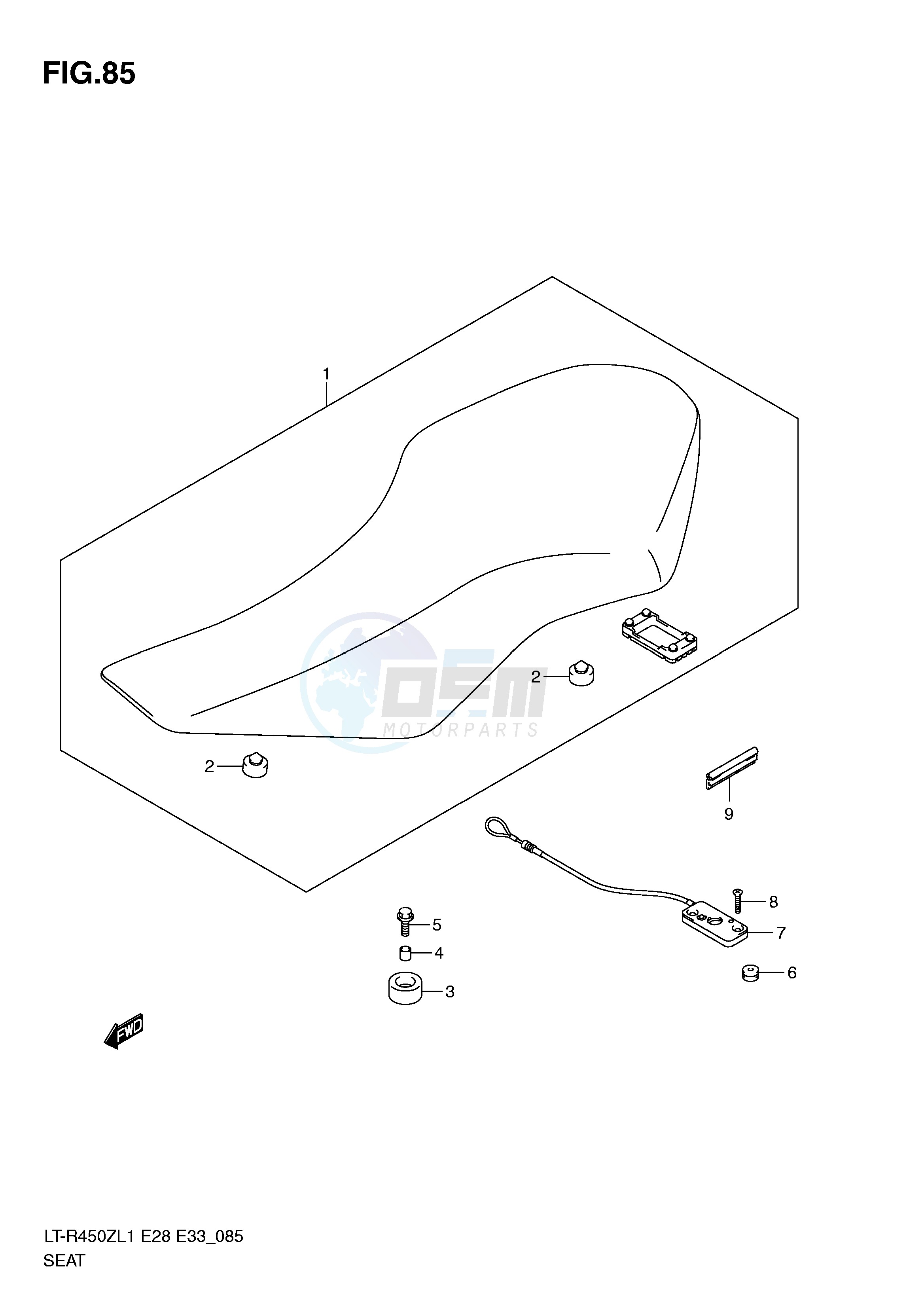 SEAT (LT-R450L1 E33) blueprint
