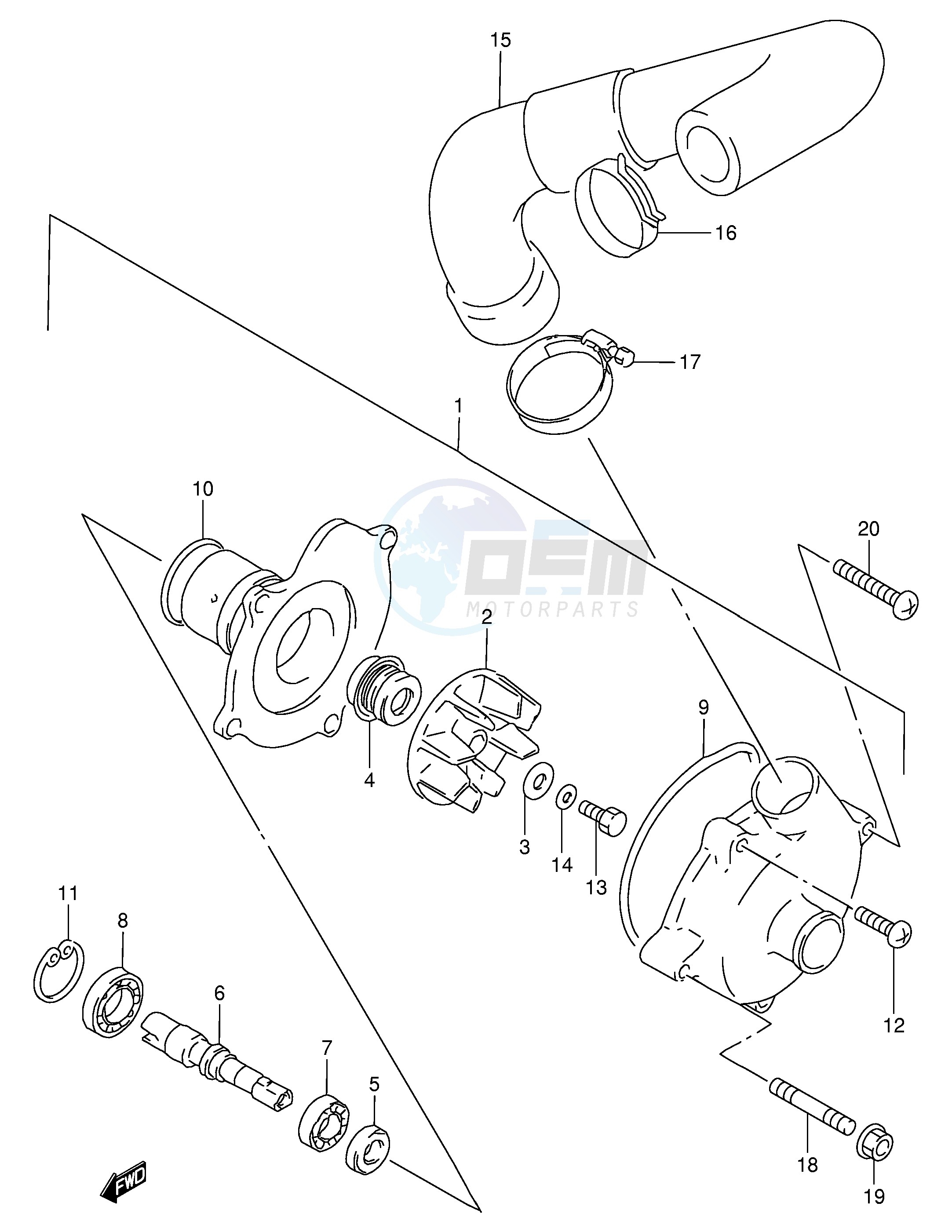 WATER PUMP image