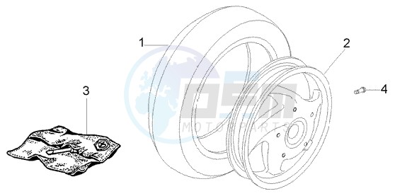 Rear Wheel blueprint