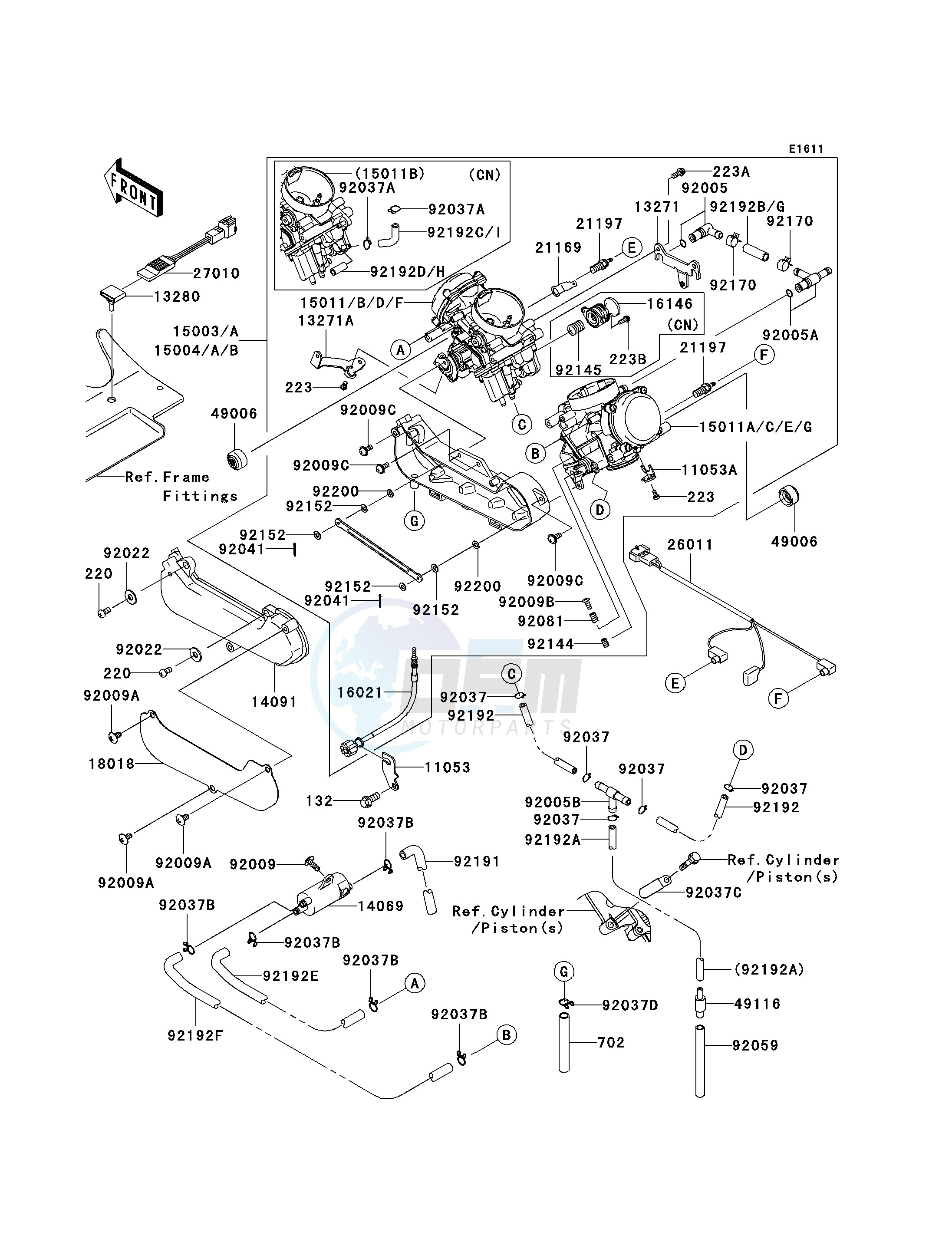 CARBURETOR blueprint