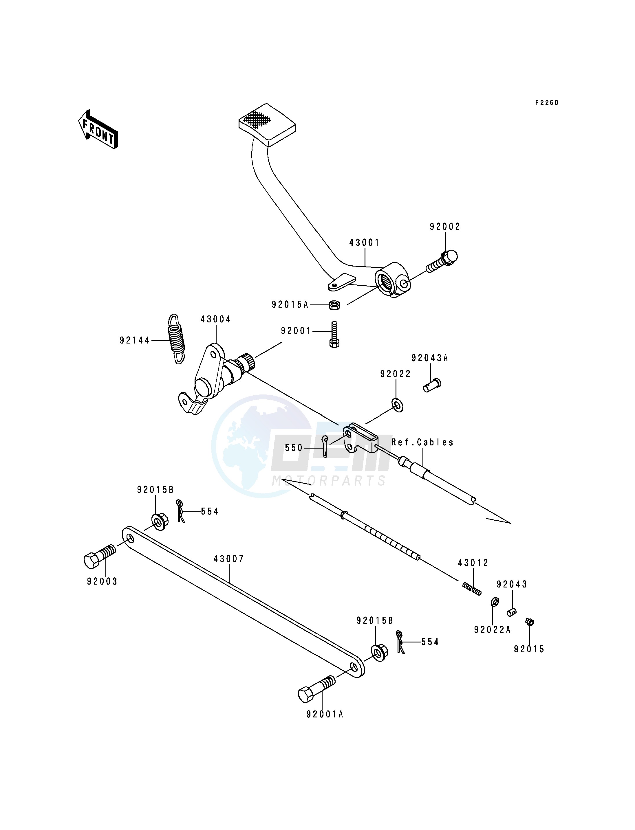 BRAKE PEDAL_TORQUE LINK image