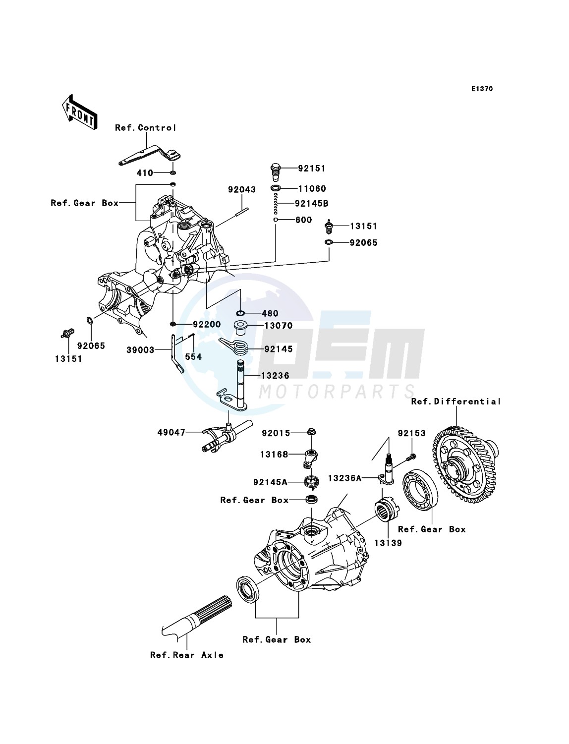 Gear Change Mechanism image