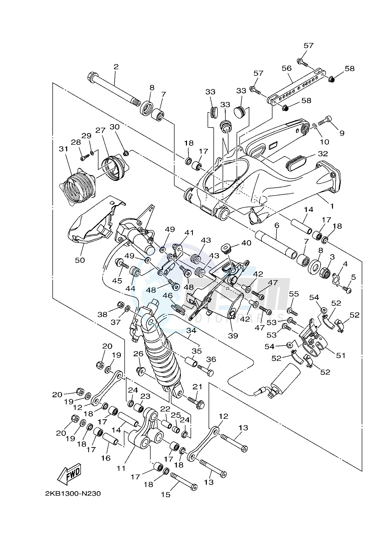 REAR ARM & SUSPENSION image