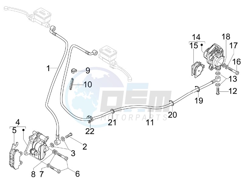 Brakes pipes - Calipers image