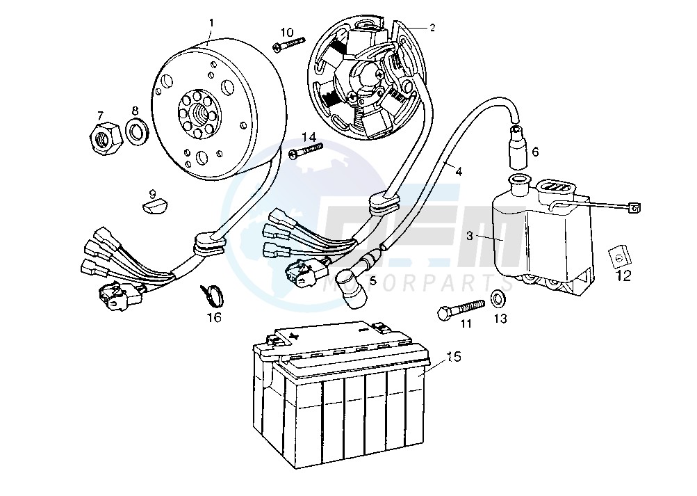 FLYWHEEL MAGNETO image