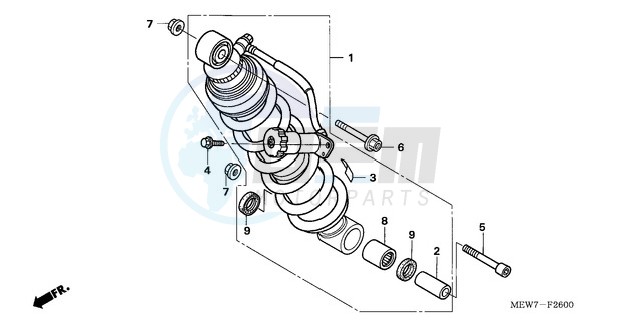 REAR CUSHION image