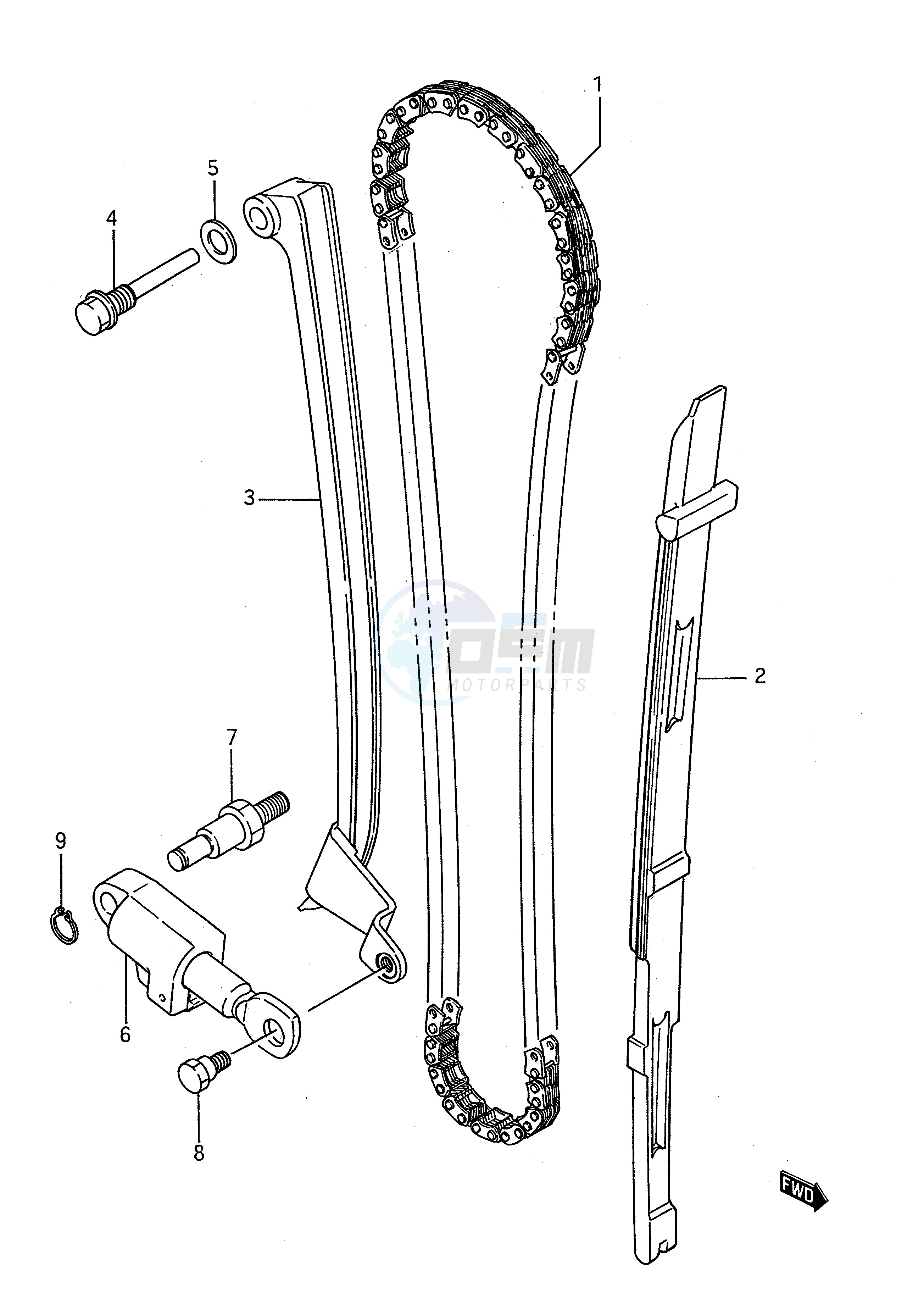 CAM CHAIN blueprint