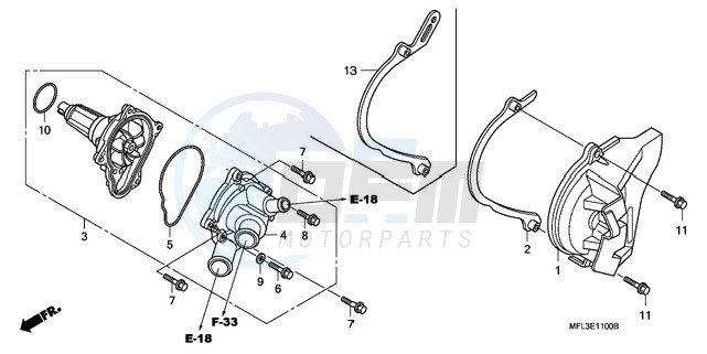 WATER PUMP image