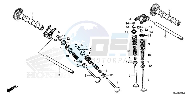 CAMSHAFT/ VALVE image