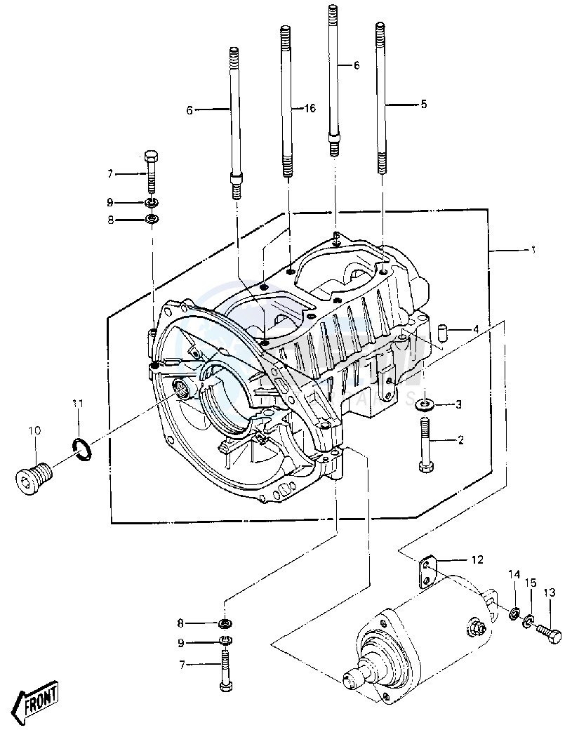 CRANKCASE blueprint