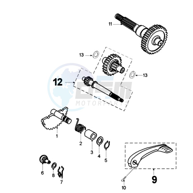 DRIVE SHAFTS / KICKSTARTER blueprint