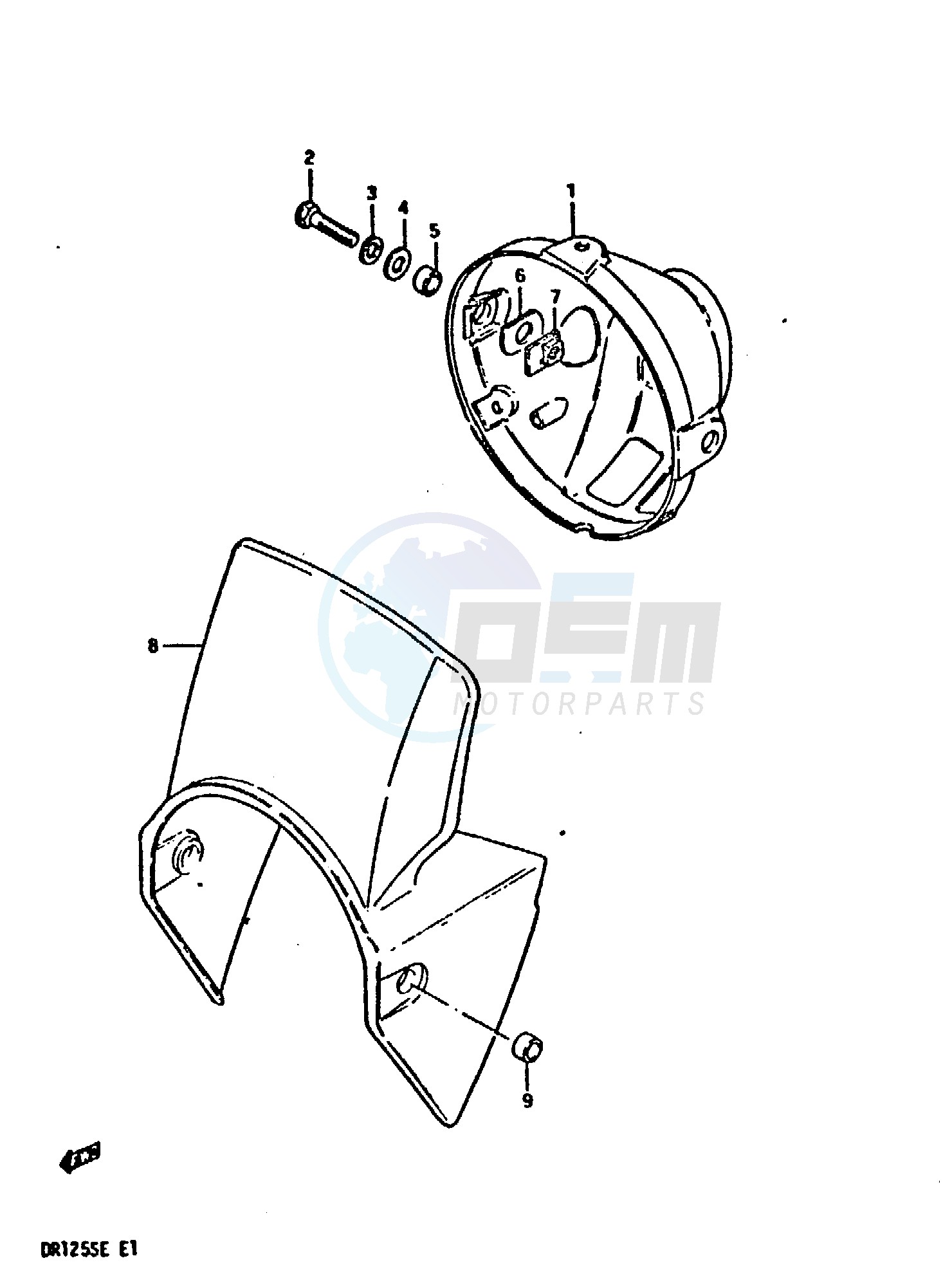 HEADLAMP HOUSING image