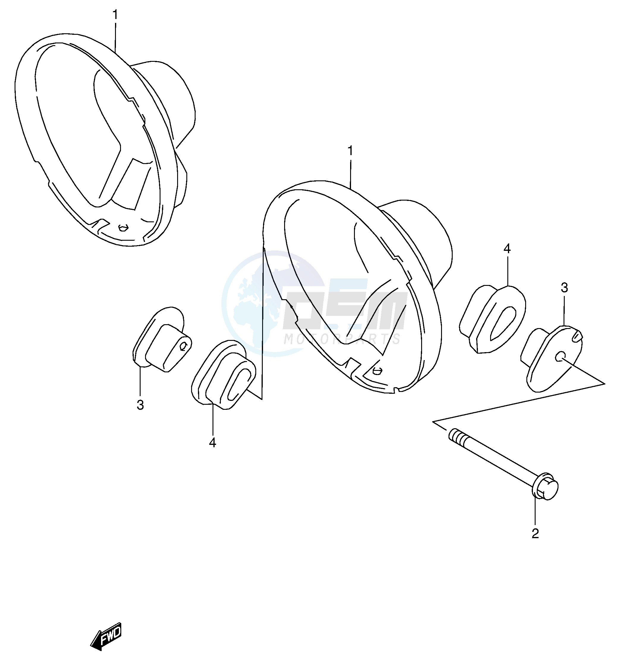 HEADLAMP HOUSING image