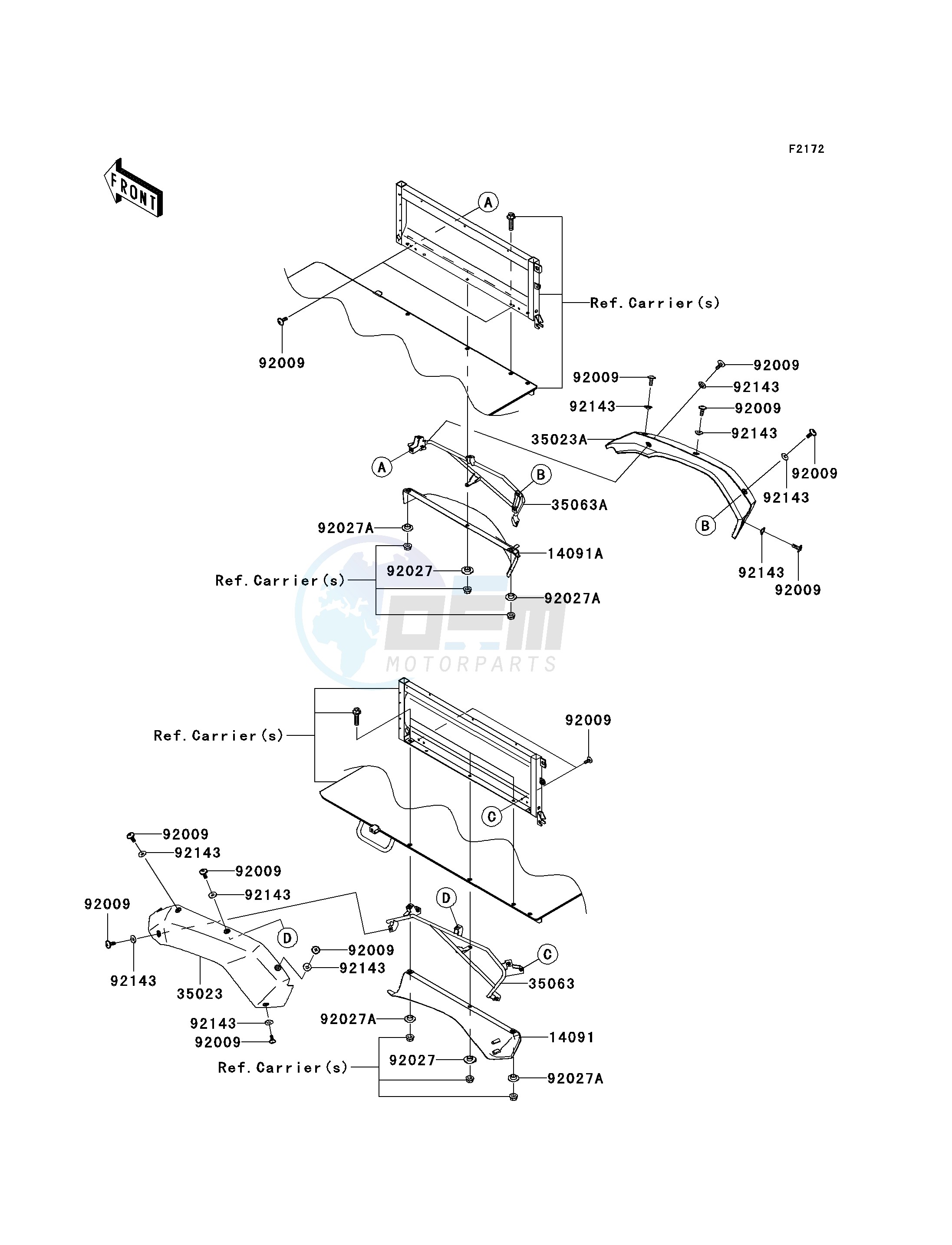 REAR FENDER-- S- - image