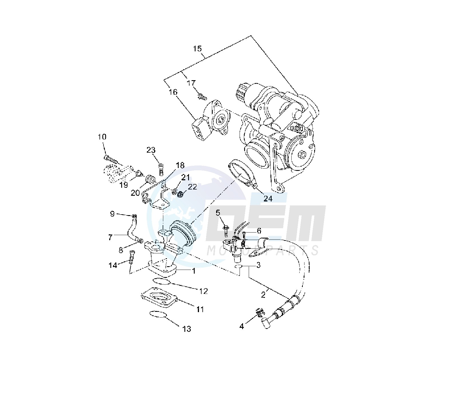 THROTTLE BODY image