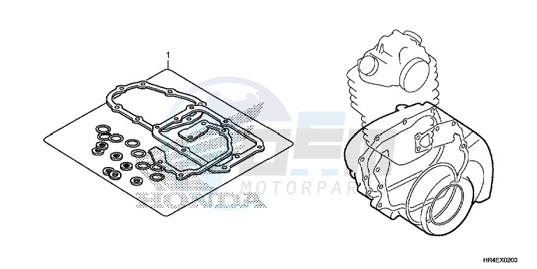 GASKET KIT B blueprint