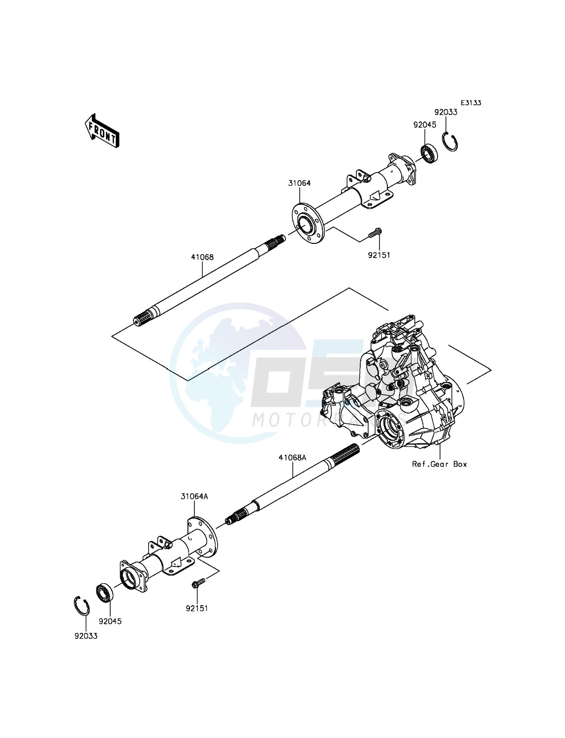 Rear Axle image