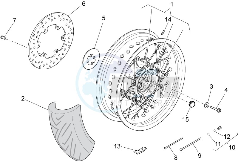 SE Rear wheel blueprint