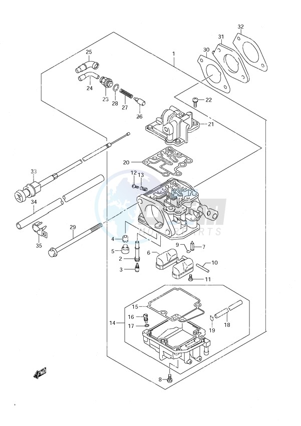 Carburetor - Non-Remote Control blueprint