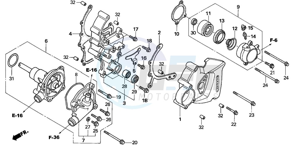 WATER PUMP image