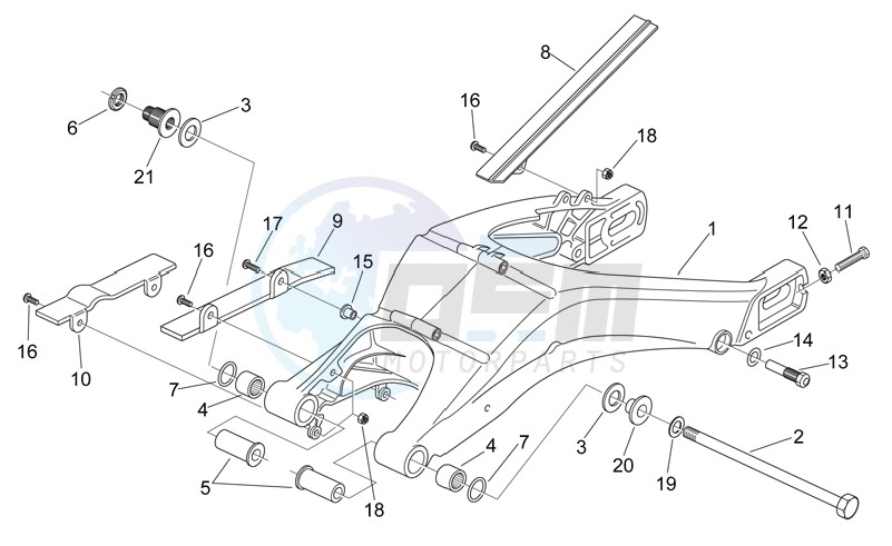 Swing arm blueprint