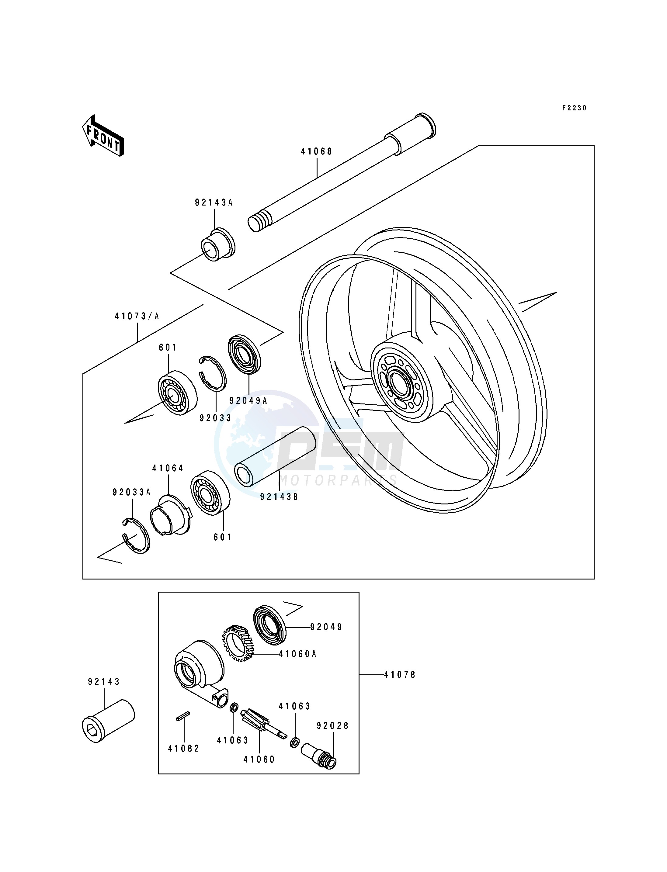 FRONT HUB image