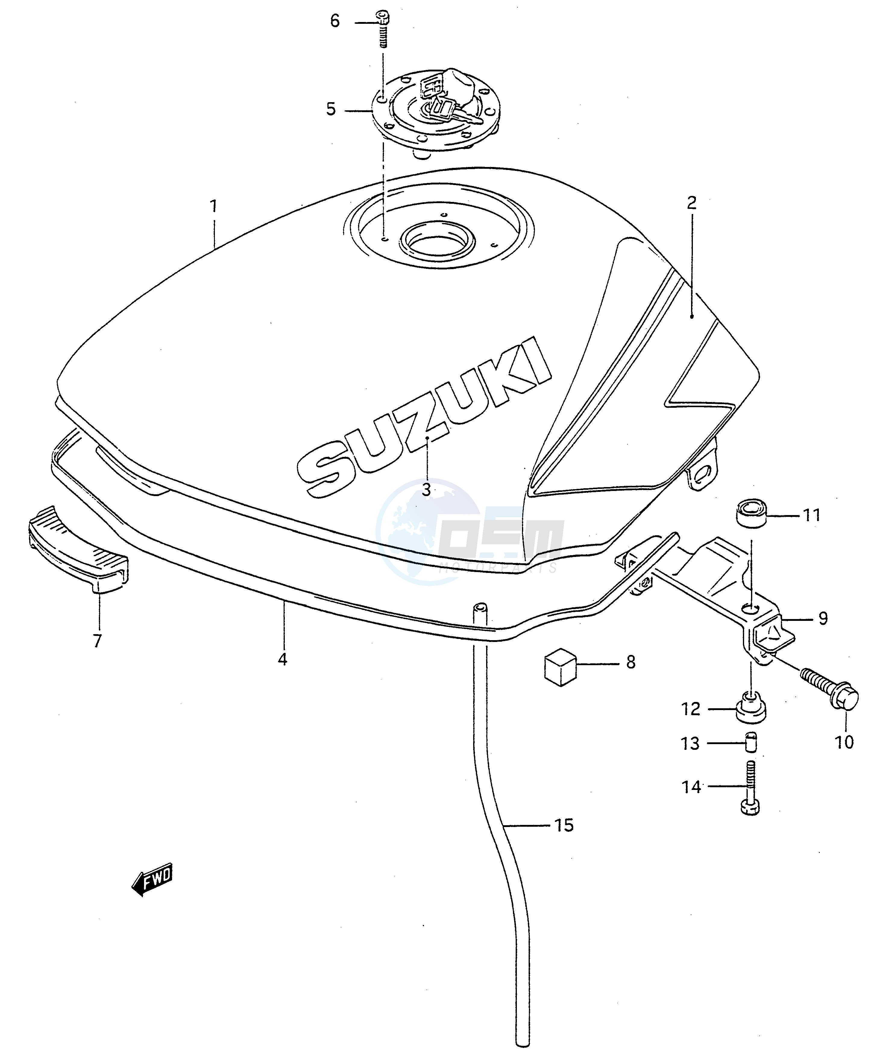 FUEL TANK (MODEL M) image