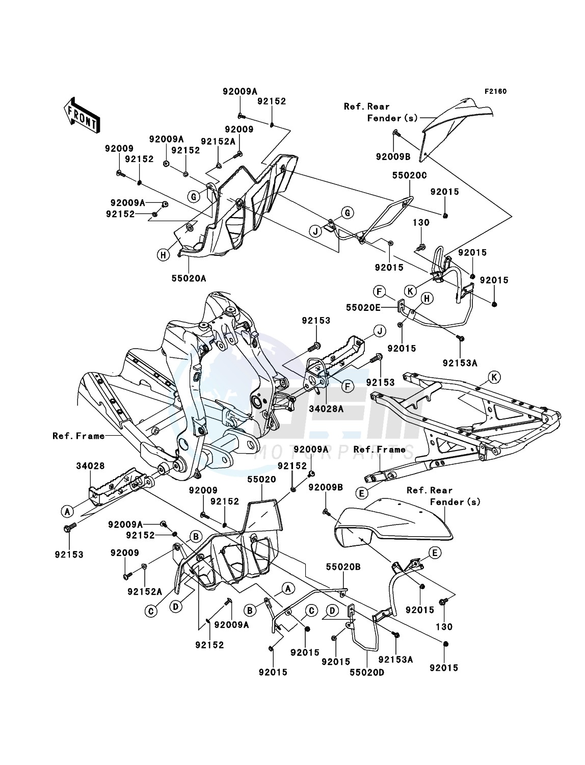 Footrests image