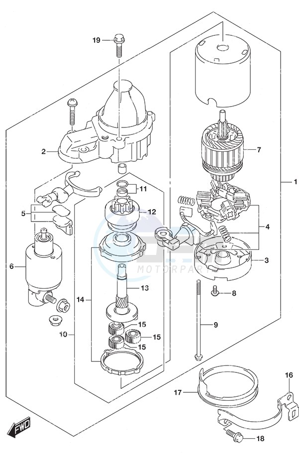 Starting Motor image