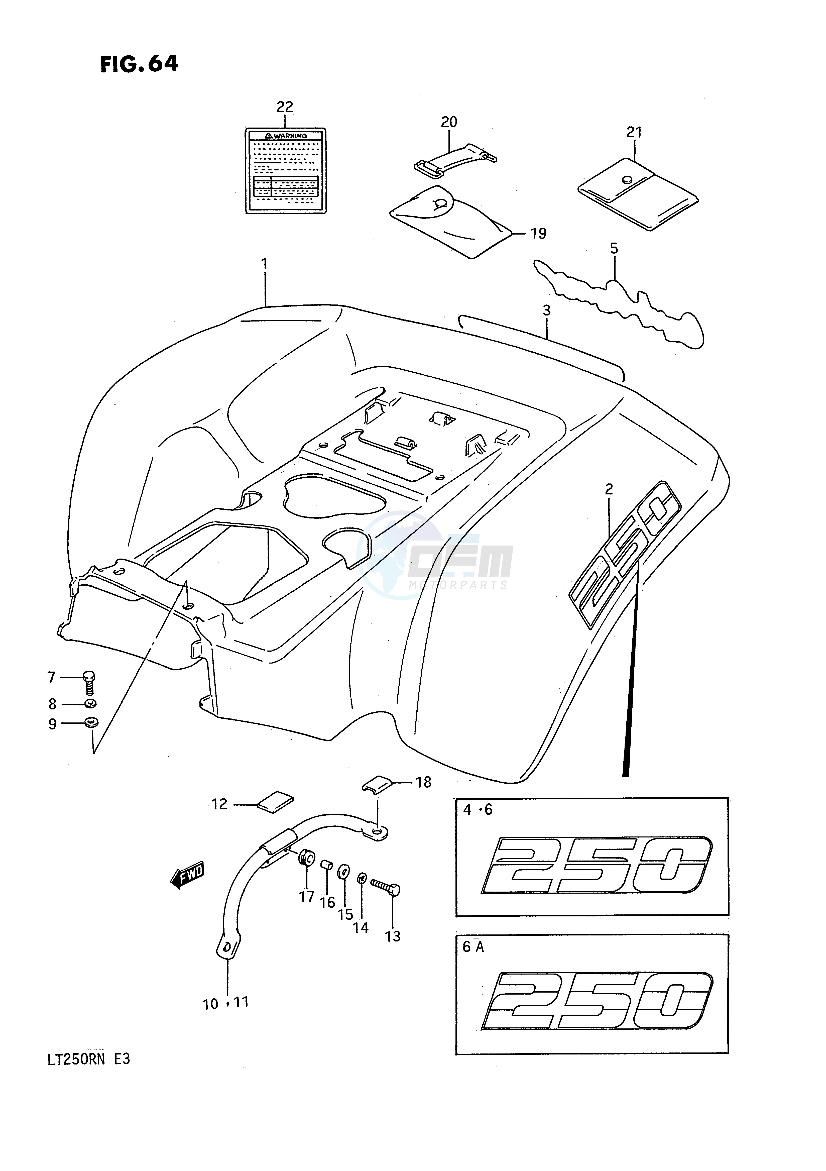 REAR FENDER (MODEL H J K L) image