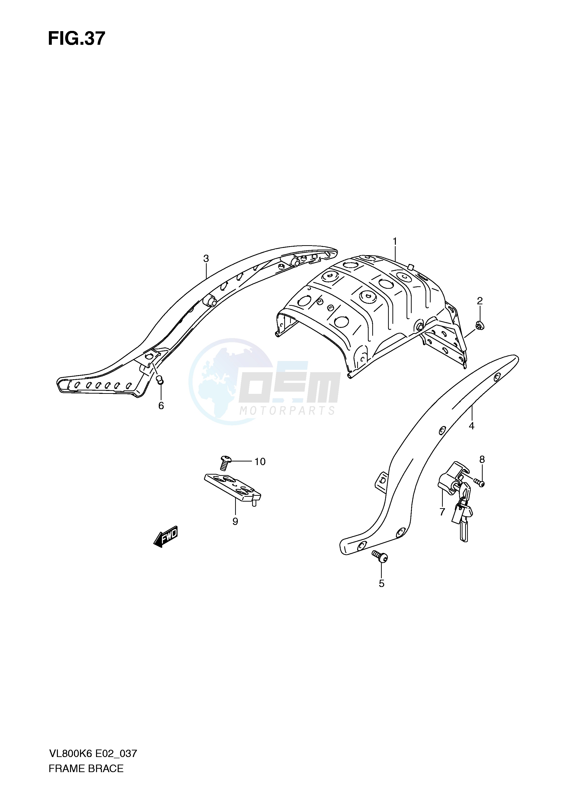 FRAME BRACE image