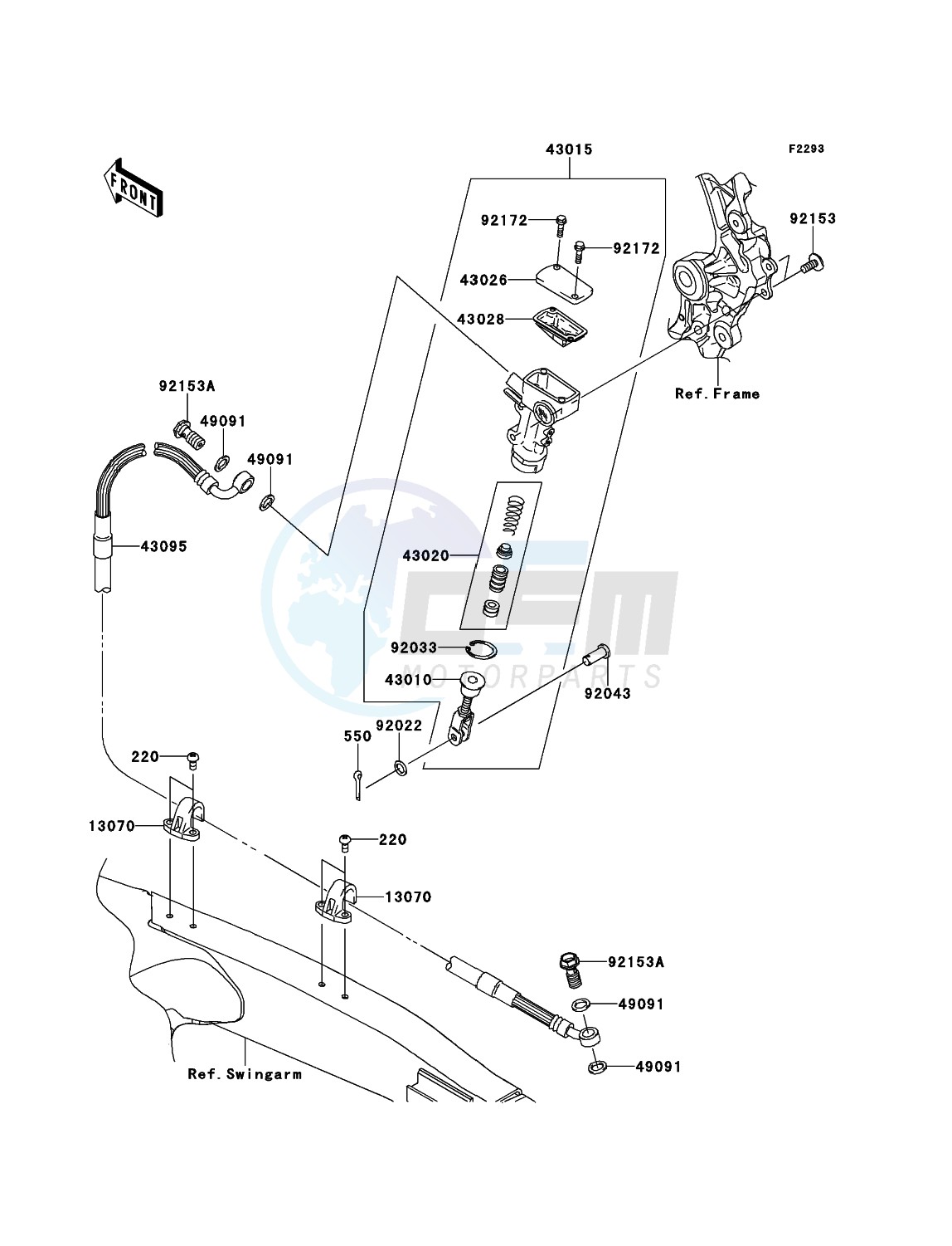 Rear Master Cylinder image