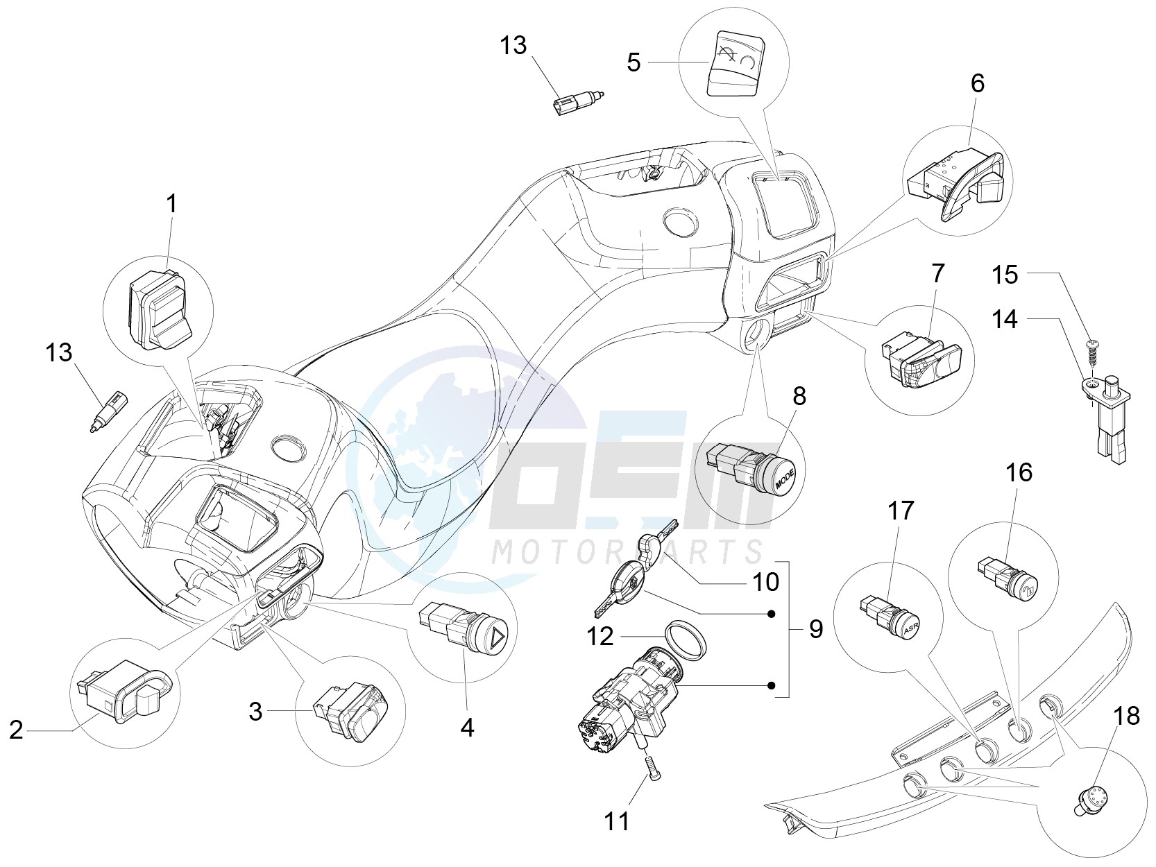 Selectors - Switches - Buttons image