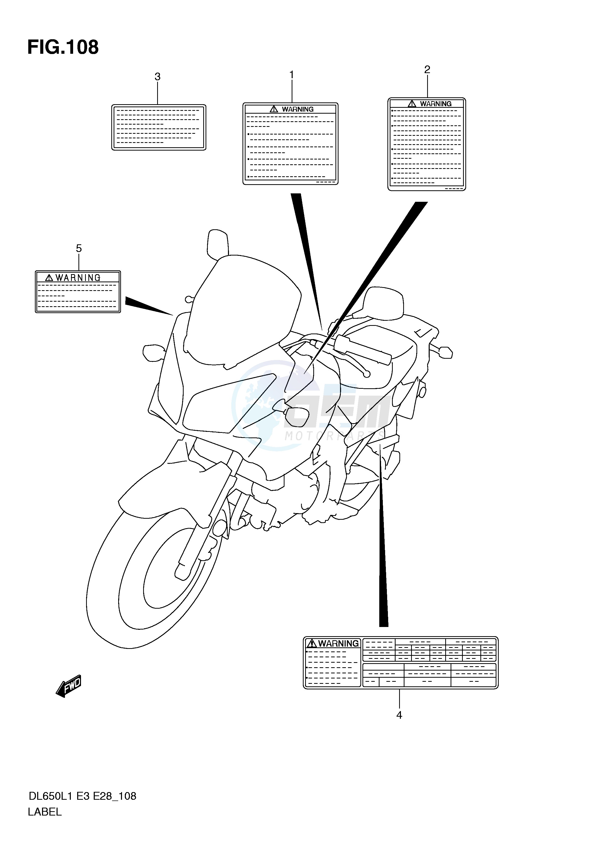 LABEL (DL650L1 E3) blueprint