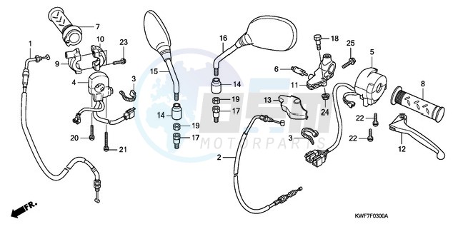 HANDLE LEVER/SWITCH/CABLE image