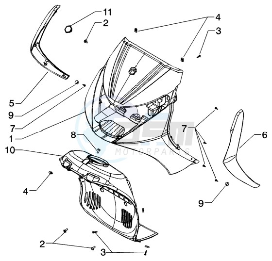 Shield - wheel compartment image