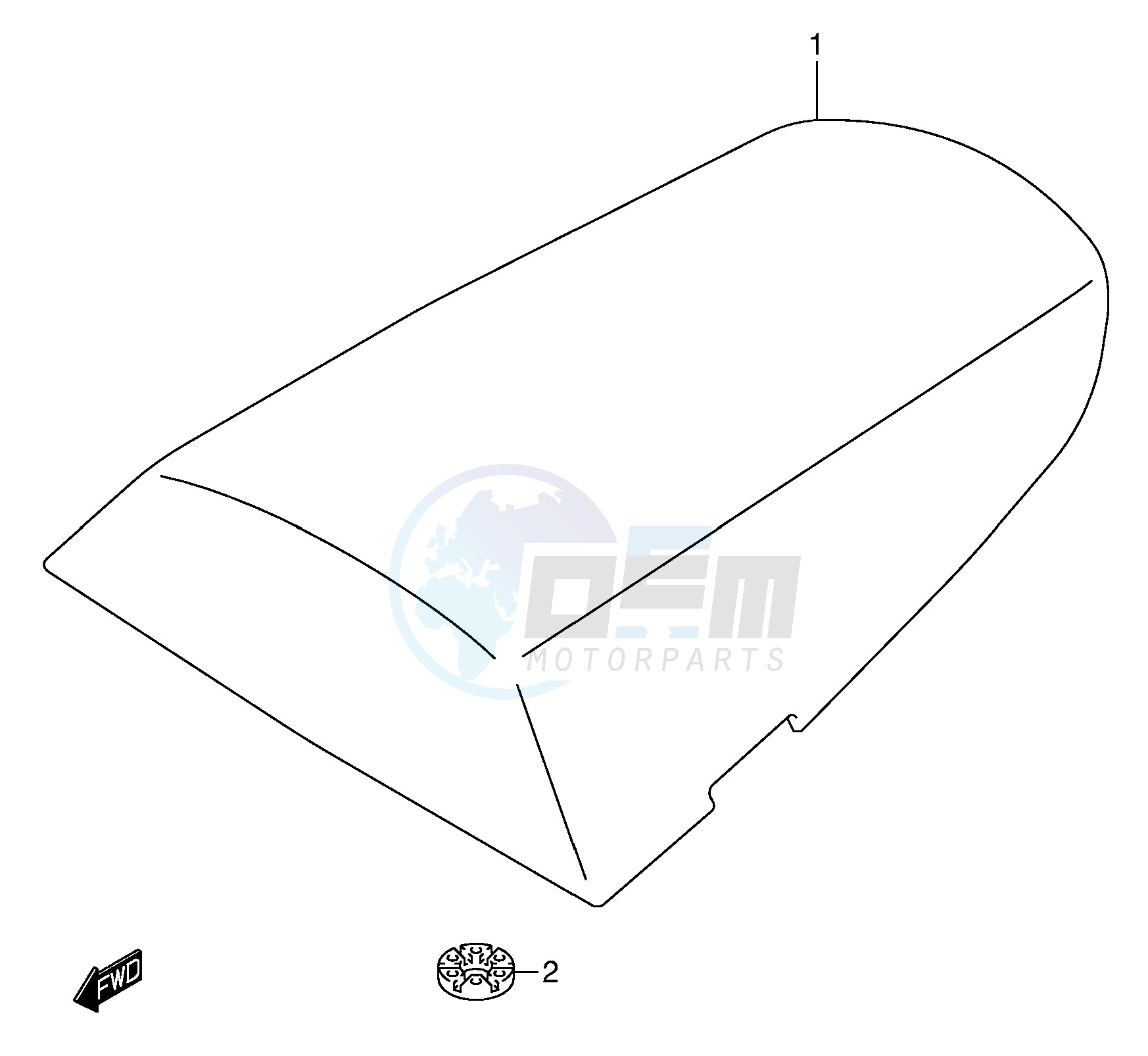 SEAT TAIL BOX (MODEL K2) image