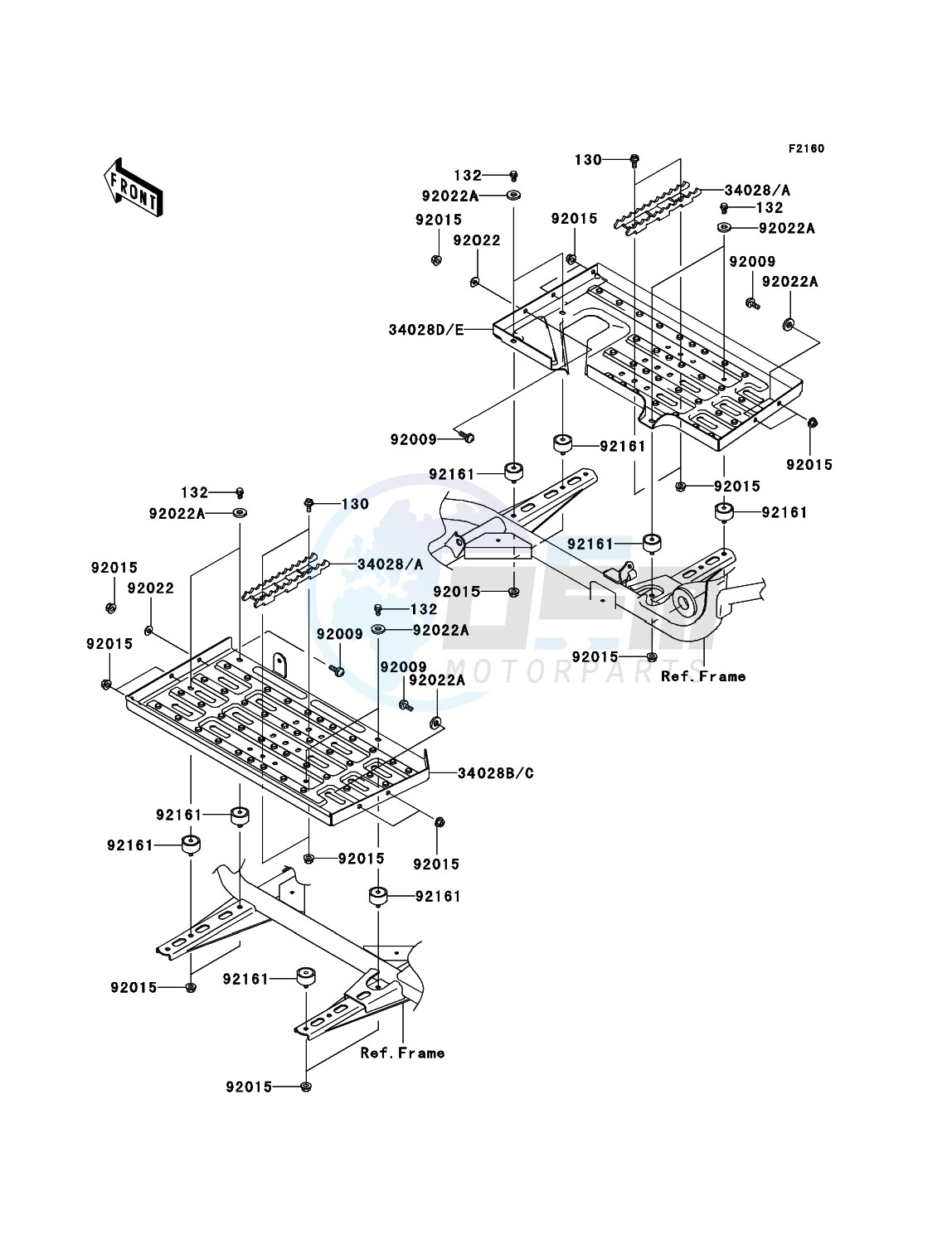 Footrests image