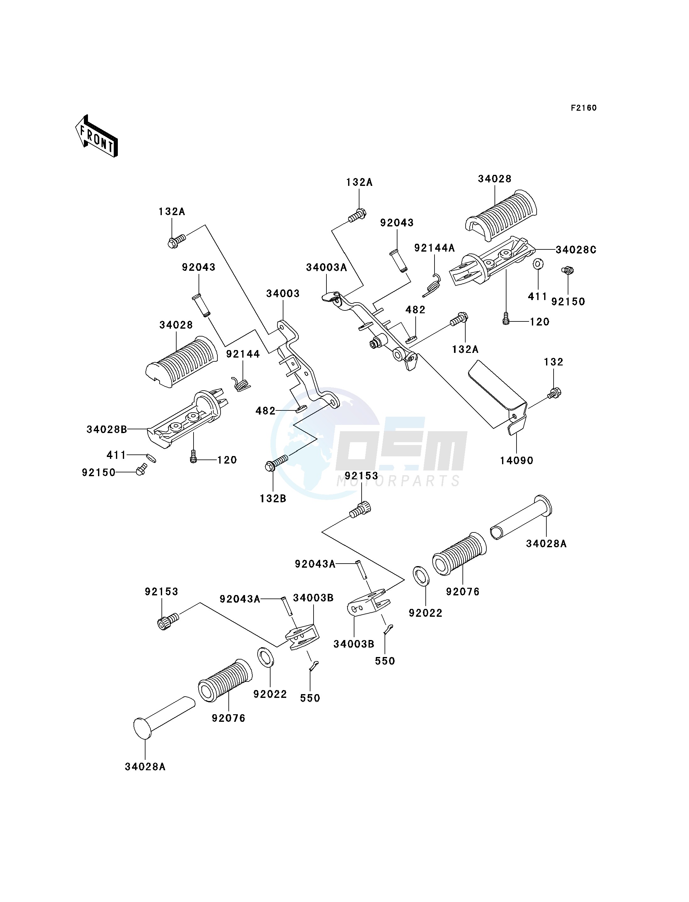 FOOTRESTS blueprint